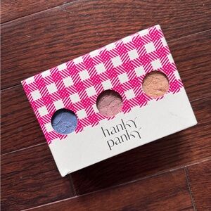 🆕 Hanky Panky Blue, Pink & Tan Trio Gift Set